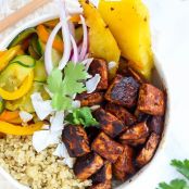 HAWAIIAN BBQ TOFU BOWLS